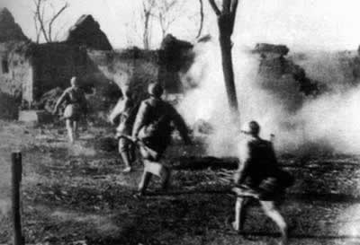 淮海战役结束（历史上的今天。中國）