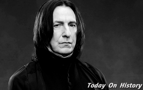 艾伦·瑞克曼在电影哈利波特中饰演的斯内普教授