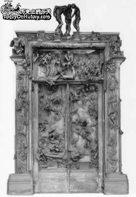 法国雕塑家奥杰斯特·罗丹逝世