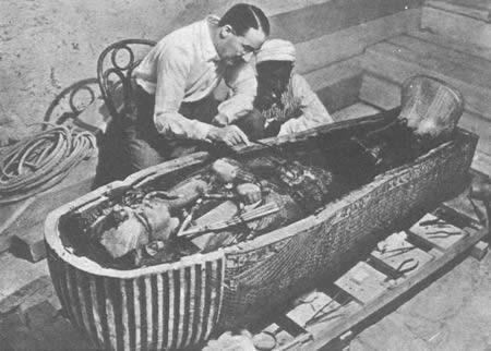 埃及法老图坦哈蒙墓发现