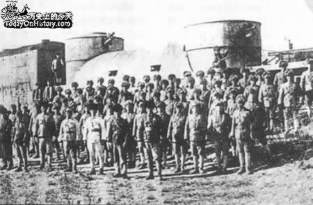 马占山率部在江桥与军激战