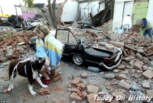 2010年康塞普西翁地震现场