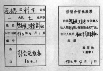 河南农村出现股份制合作模式(历史上今天todayonhistory.com)