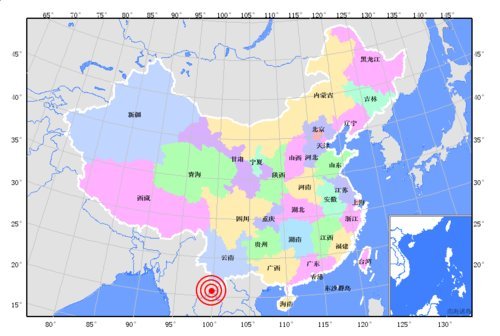 缅甸发生7.2级地震 引发泥石流