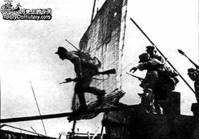 百万解放军突破长江防线