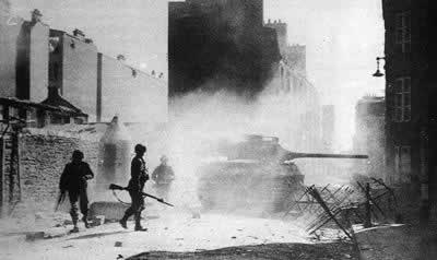 法西斯德国无条件投降，二战结束