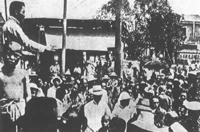 中国工人阶级第一次进行大规模政治罢工