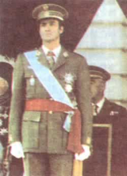 佛朗哥把权力移交给胡安·卡洛斯王子(TodayOnHistory.COM)