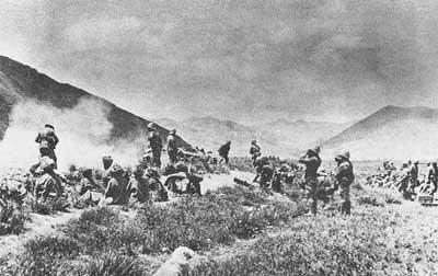 英军侵占西藏地方首府拉萨