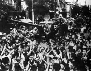 苏联百万大军进攻东北日军