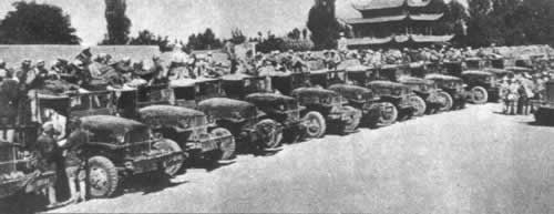 解放军于河西走廊全歼马家军