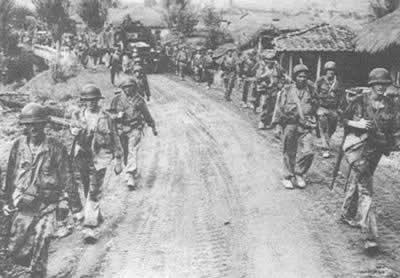 美军在仁川成功登陆