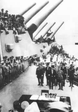 日本投降仪式图片集