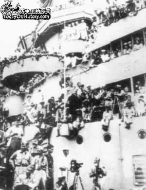 日本投降仪式图片集