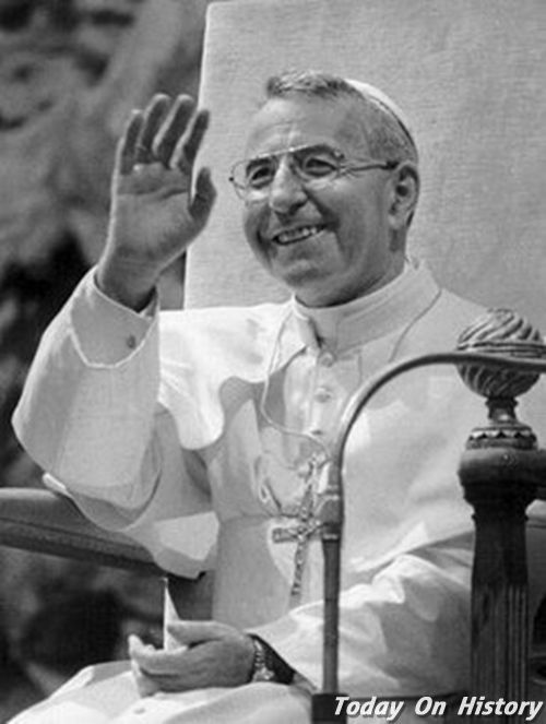 罗马天主教第263任教宗若望·保禄一世 去世